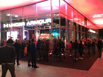 Inaugurazione Under Armour
